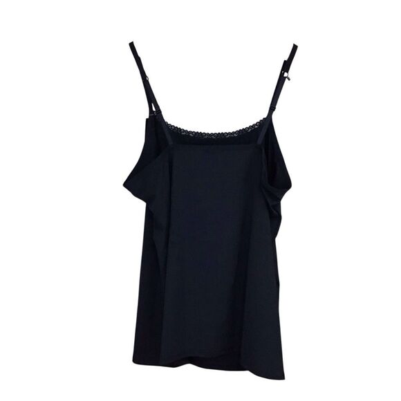 George Black Micro Cami Tank Top 2X NWT - Picture 5 of 7